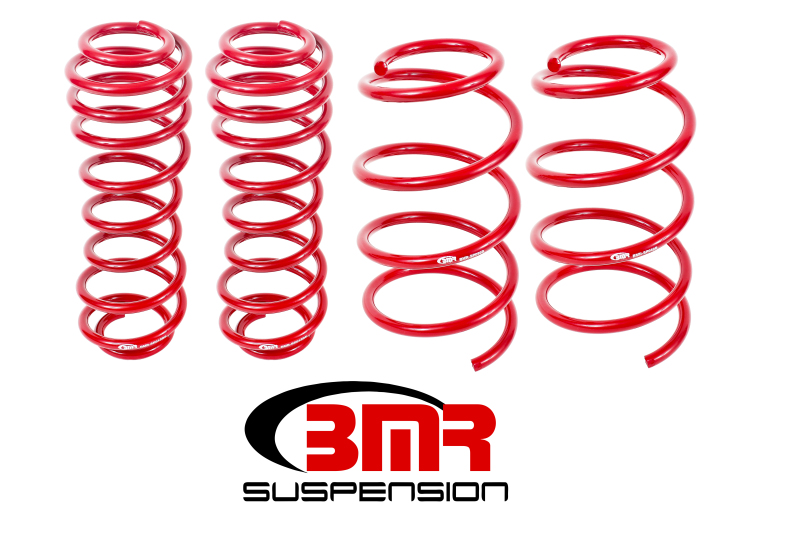 Ford Mustang Lowering Springs - BMR Suspension - Drag Version, Set Of 4, 1.5 Ford Mustang Lowering Springs - BMR Suspension - Drag Version, Set Of 4, 1.5